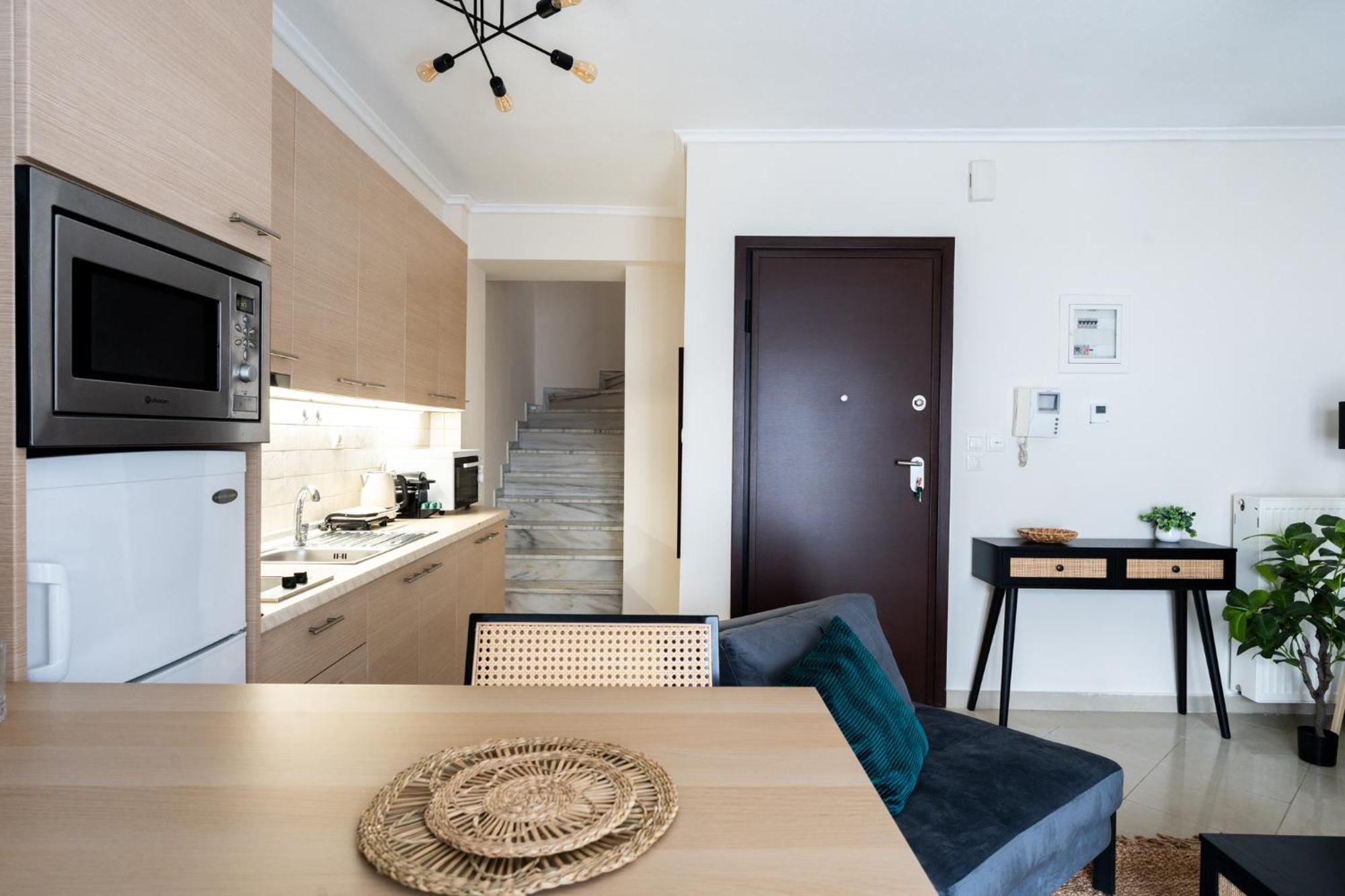 Pomegranate Luxury Penthouse Maisonette With Beautiful Terrace & Free Parking By Binobi ! Thessaloníki Eksteriør bilde