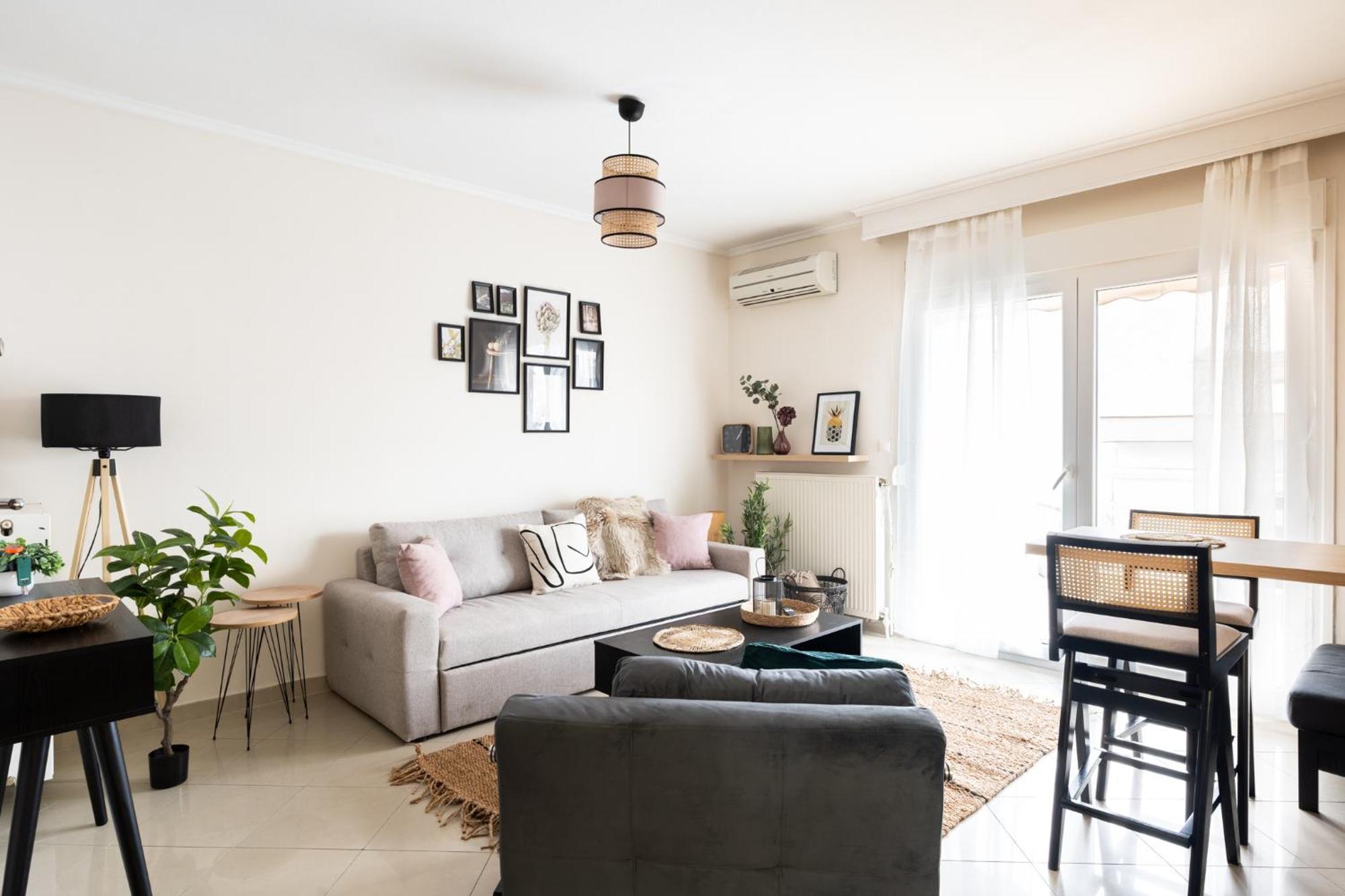 Pomegranate Luxury Penthouse Maisonette With Beautiful Terrace & Free Parking By Binobi ! Thessaloníki Eksteriør bilde