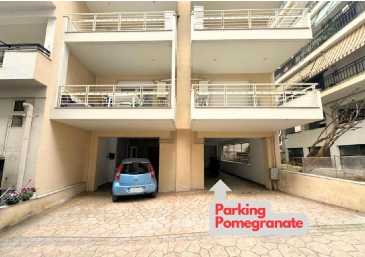 Pomegranate Luxury Penthouse Maisonette With Beautiful Terrace & Free Parking By Binobi ! Thessaloníki Eksteriør bilde